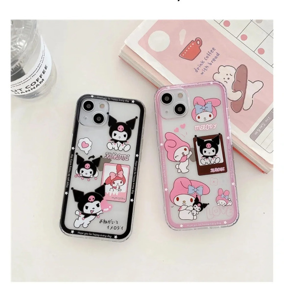 iPhone 14 Pro Max my melody and kuromi phone case set - Picture 5 of 10